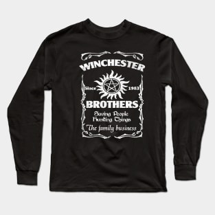 Winchester brothers since 1983 Long Sleeve T-Shirt